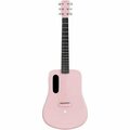 Lava Music 36 in. Acoustic Electric Guitar with FreeBoost Preamp System, Pink L9020012-1